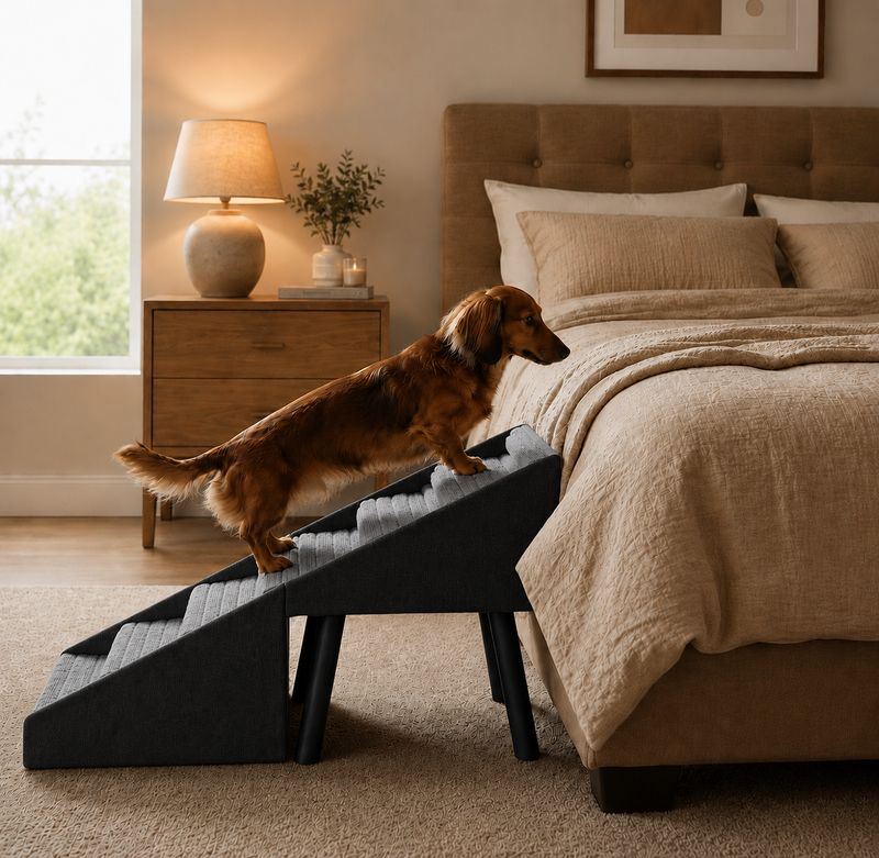 Hundetrappe – Beskytter din hunds led og hofter
