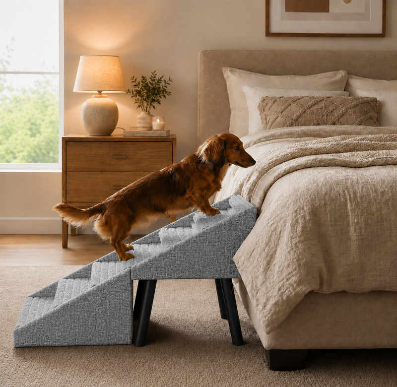 Hundetrappe – Beskytter din hunds led og hofter